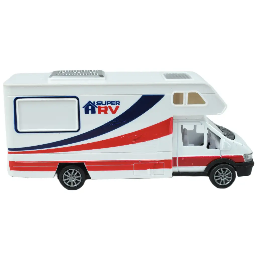 Die-Cast: Fém lakóautó többféle változatban 17cm 1db kép 7