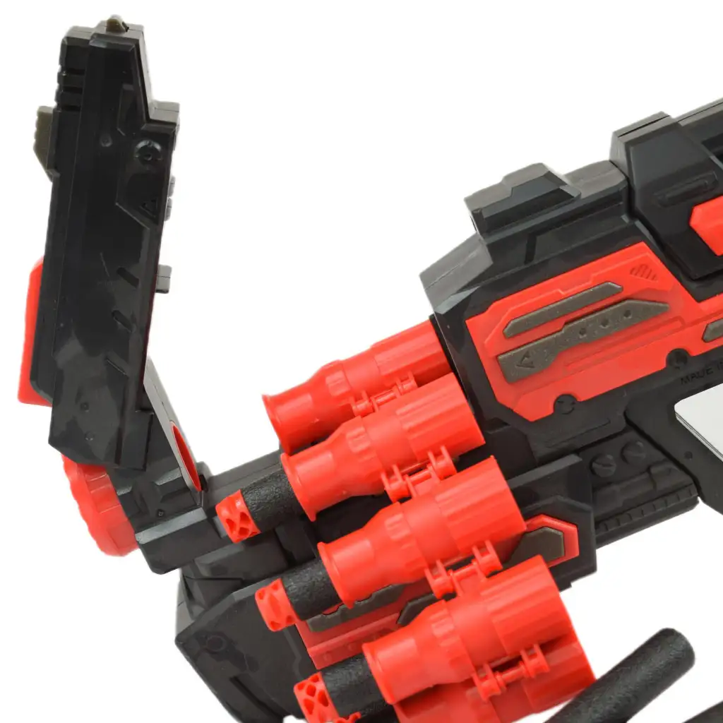 Rattle Belt Track Pro: Szivacslövő fegyver tárral és töltényekkel 18 méteres lövőtávval kép 7