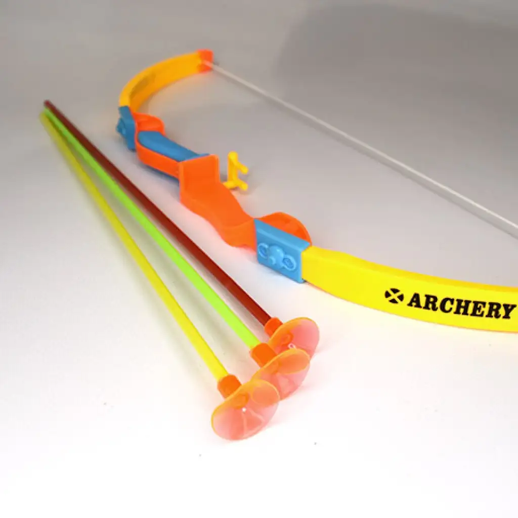 Íj szett tapadókorongos nyílvesszőkkel 55cm kép 5