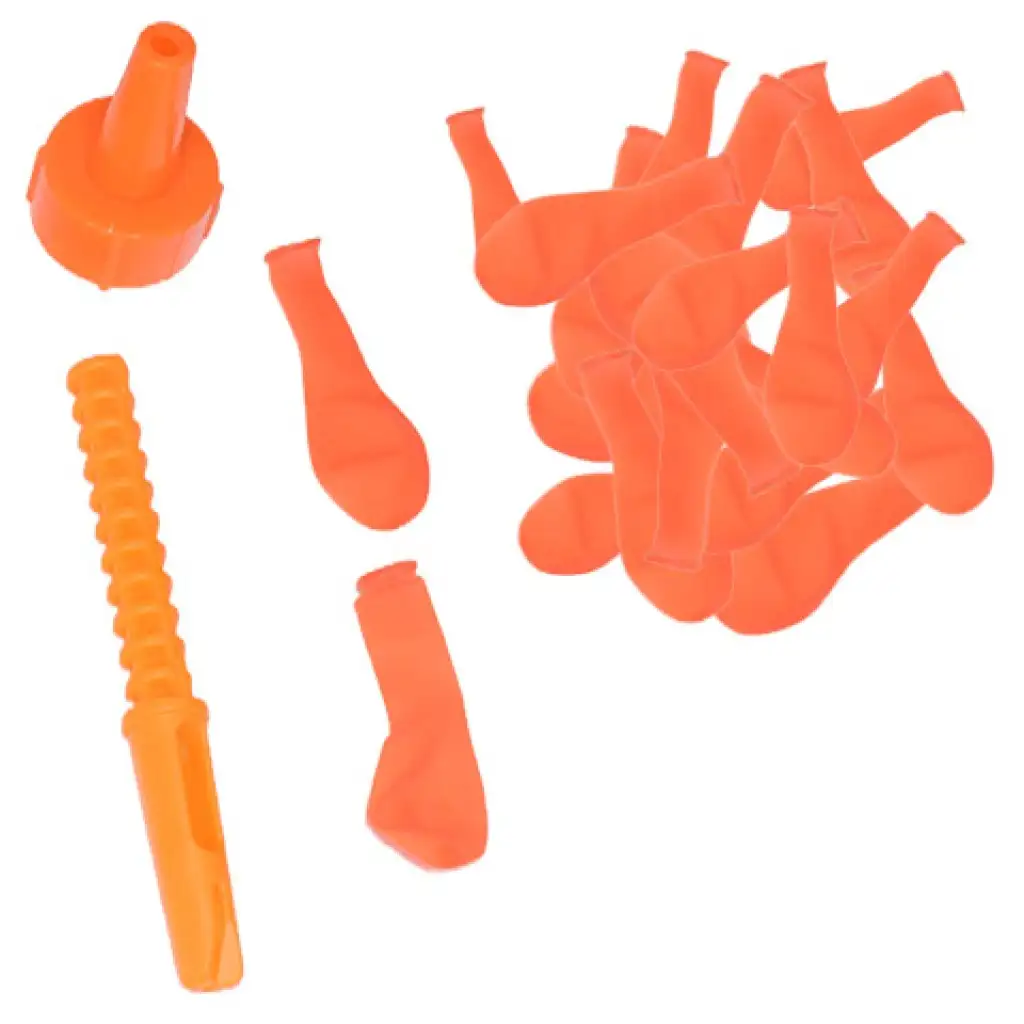 60 db-os vízibomba szett csapra erősíthető szűkítővel többféle színben kép 2