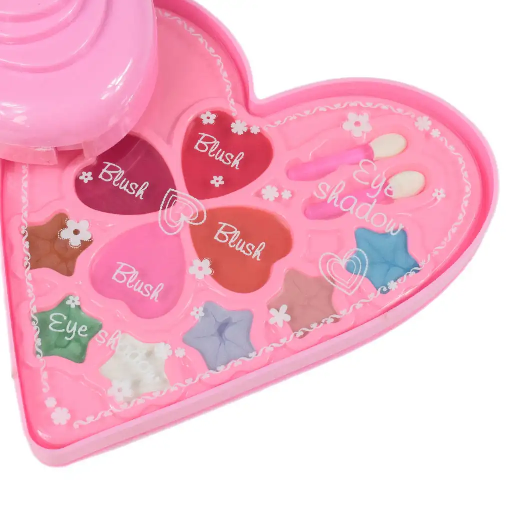 S&Lí Cosmetics: Prémium smink és köröm paletta szívalakú háromszintes dobozban kép 5