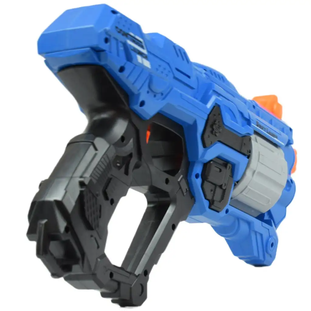 Swift Launcher: Forgótáras manuális szivacslövő fegyver töltényekkel és céltáblával 32cm kép 4