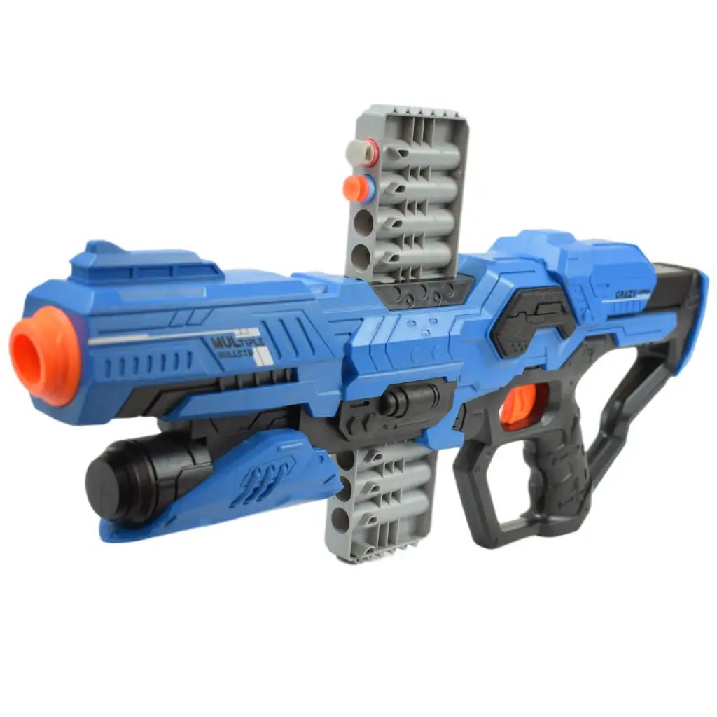 Frantic Launcher: Szivacslövő fegyver 10 méteres lövő távolsággal és töltényekkel 49cm kép 4