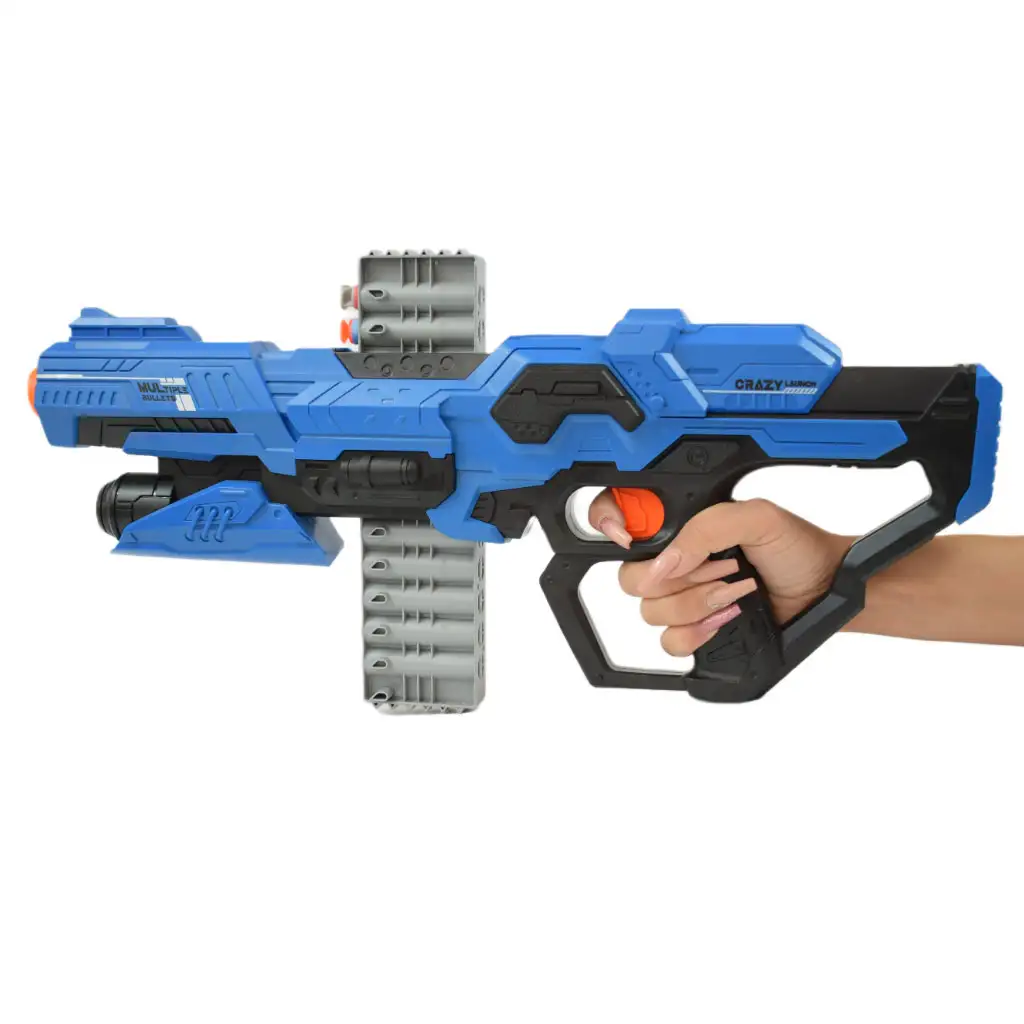 Frantic Launcher: Szivacslövő fegyver 10 méteres lövő távolsággal és töltényekkel 49cm kép 5