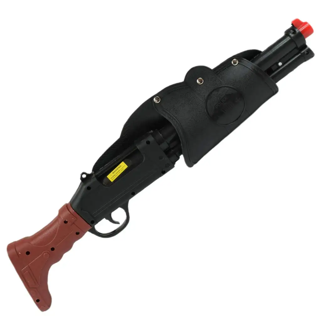 Sörétes puska tapadókorongos lövedékekkel és övre erősíthető fegyvertartóval 48cm kép 3