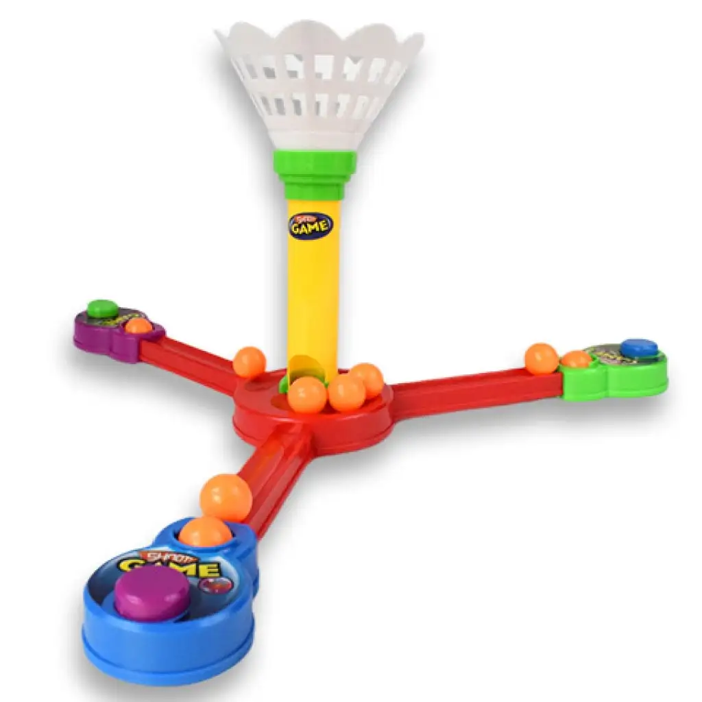 Tölcséres labdakilövő társasjáték