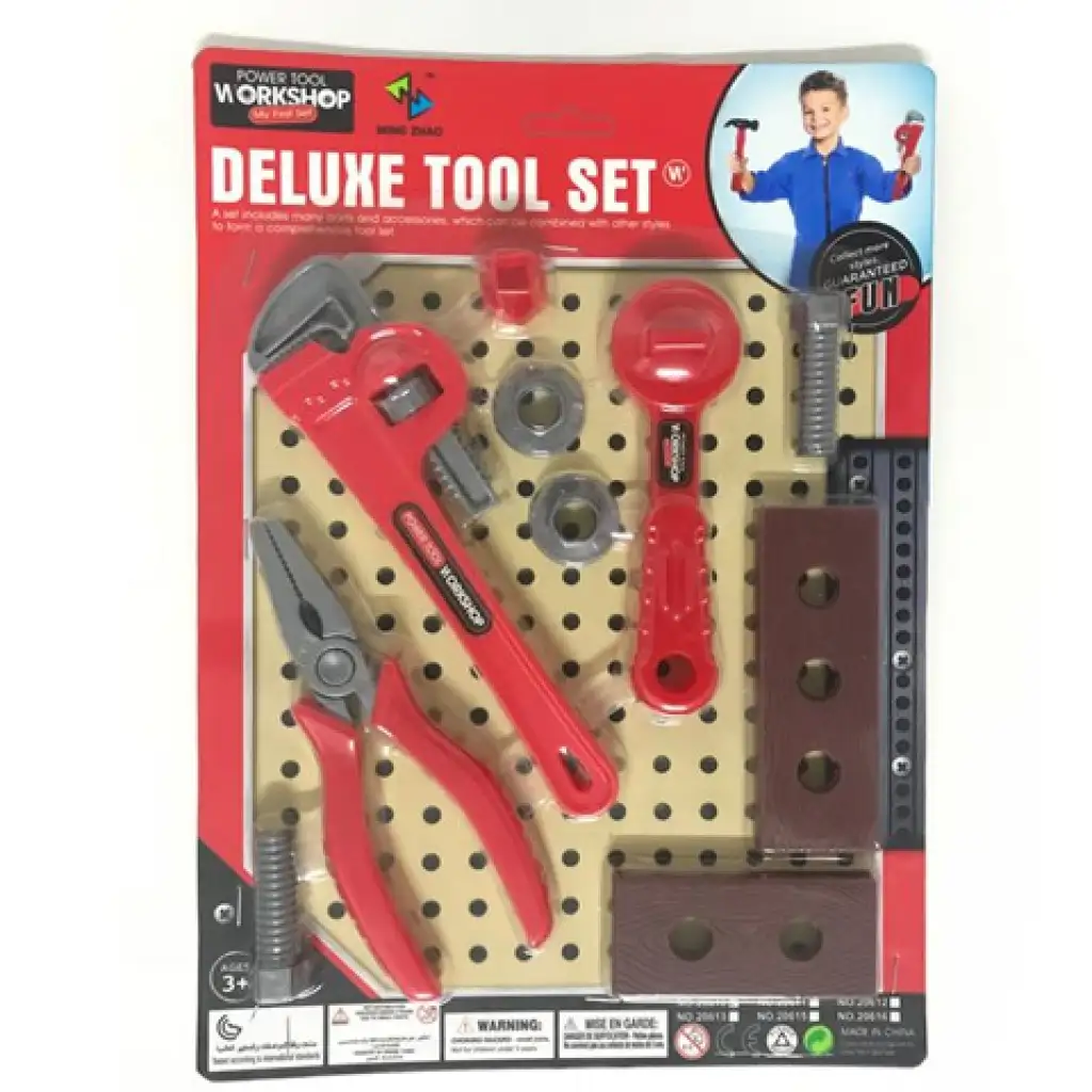 Szerszám szett csőfogóval és dugókulccsal