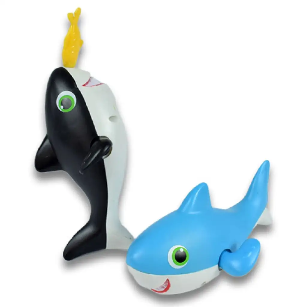 Cápás felhúzós mágneses horgászjáték 2db cápával kép 4