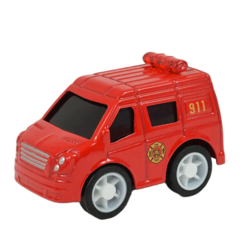 Alloy Car: Tűzoltósági autó többféle változatban 5cm kép 4