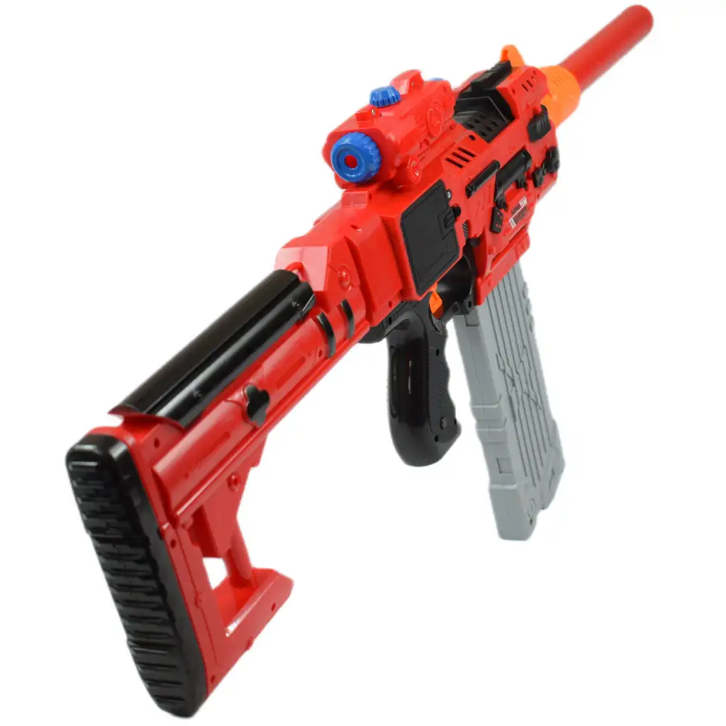 Sniping: Elektromos átalakítható óriás szivacslövő fegyver töltényekkel és céltáblával 79cm kép 6