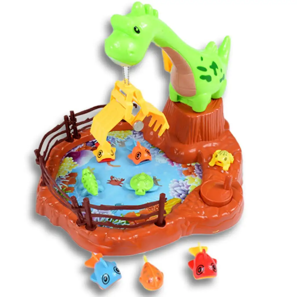 Dínó Peca darus horgászjáték halakkal