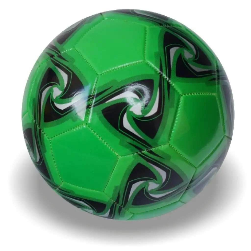 Színes műbőr focilabda többféle változatban 22cm kép 4