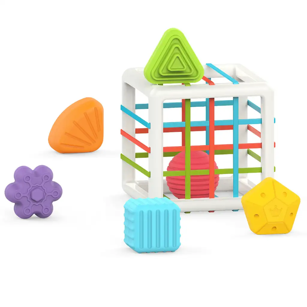 Happy World: Vidám formaválogatós készségfejlesztő játék kép 2