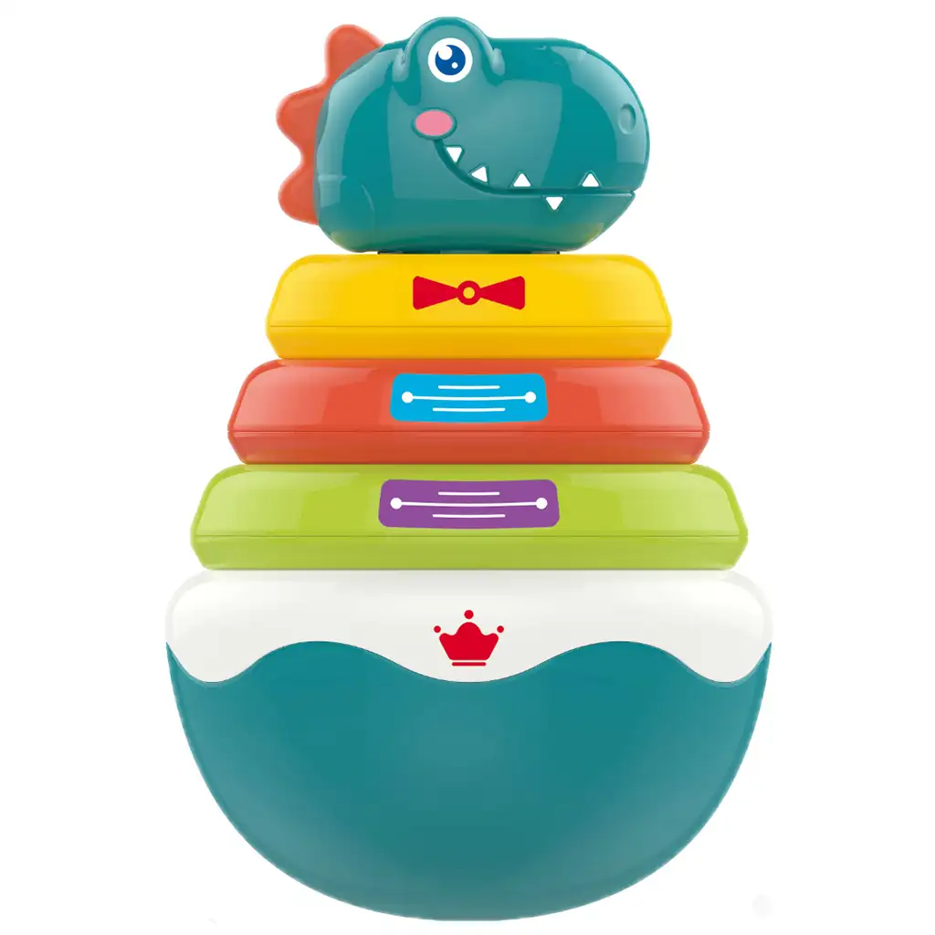 Happy World: Dínós toronyépítő játék kép 2