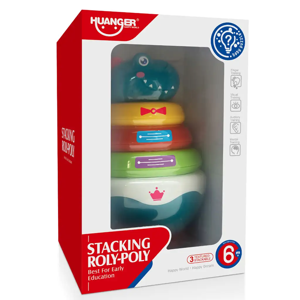 Happy World: Dínós toronyépítő játék kép 4