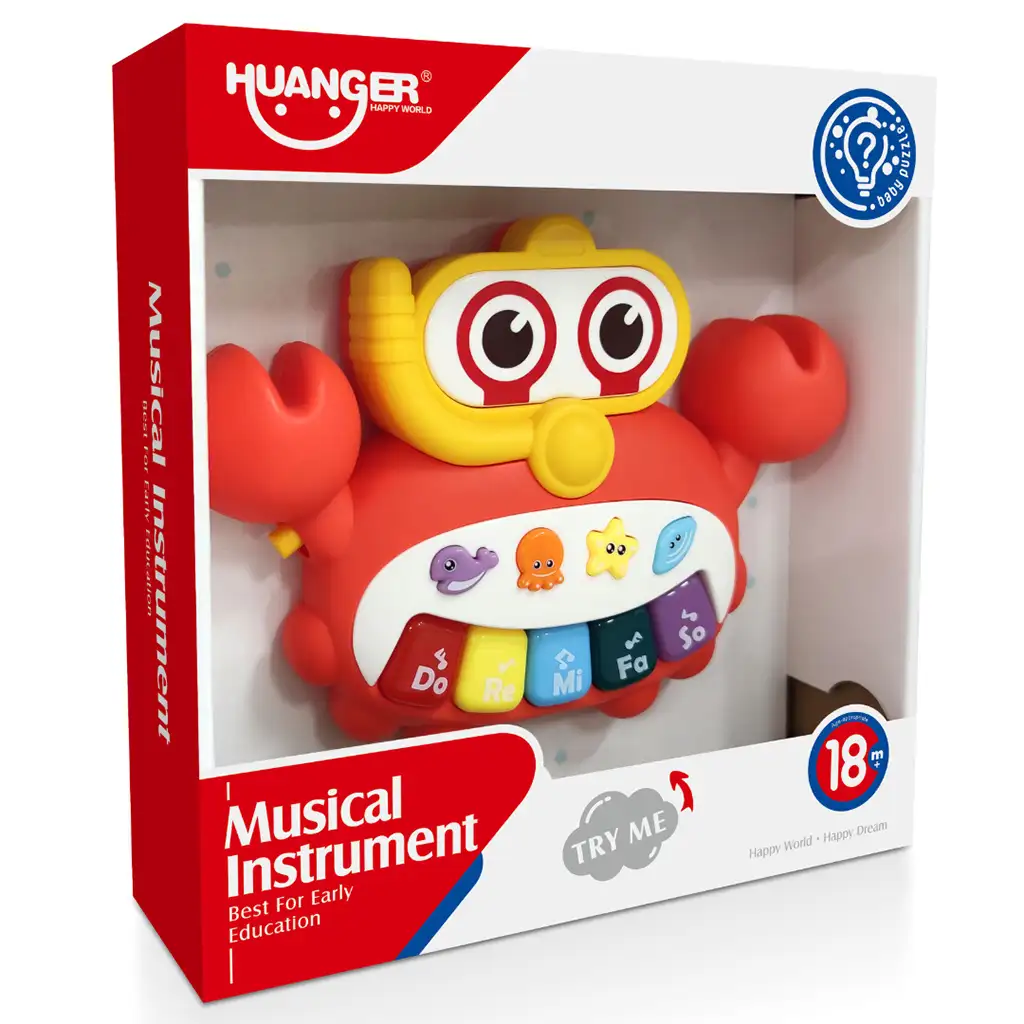 Music World: Vidám zenélő rákocska zongora kép 4