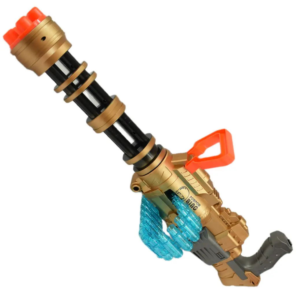 SuperShoot: Elektronikus óriás szivacslövő gépfegyver töltényekkel és akkuval 70cm kép 2