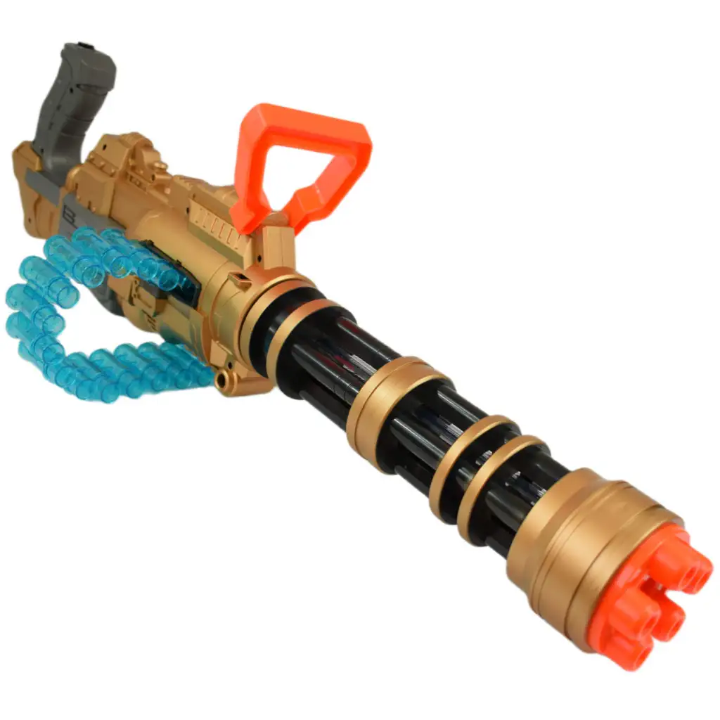 SuperShoot: Elektronikus óriás szivacslövő gépfegyver töltényekkel és akkuval 70cm kép 3