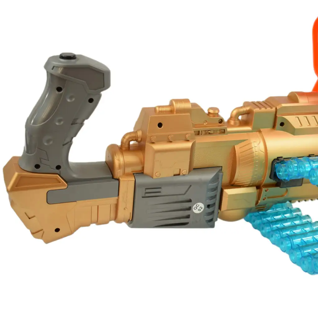 SuperShoot: Elektronikus óriás szivacslövő gépfegyver töltényekkel és akkuval 70cm kép 5