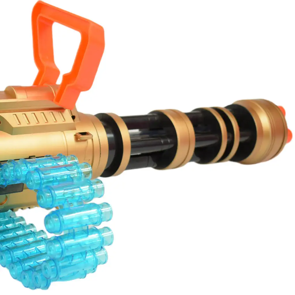 SuperShoot: Elektronikus óriás szivacslövő gépfegyver töltényekkel és akkuval 70cm kép 6