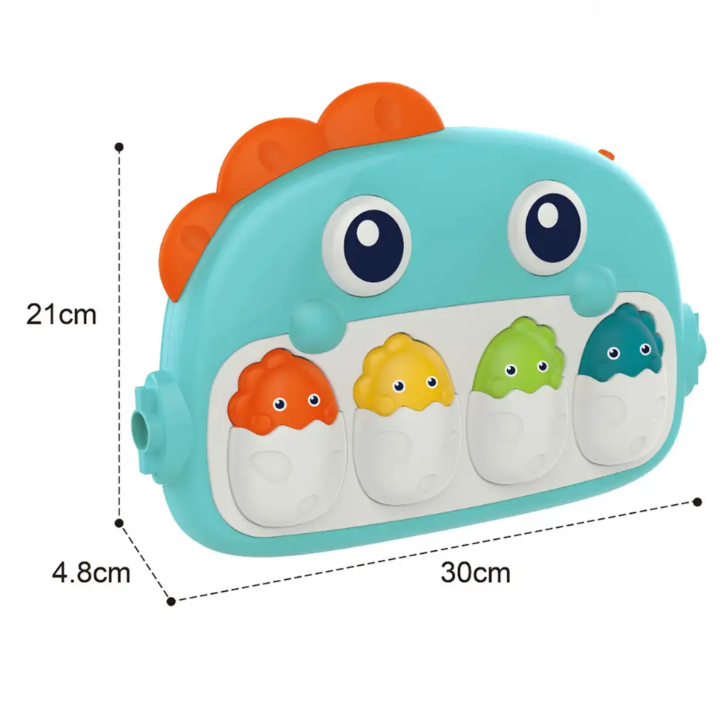 Music World: Dinó pajti baba zongora 30cm kép 3