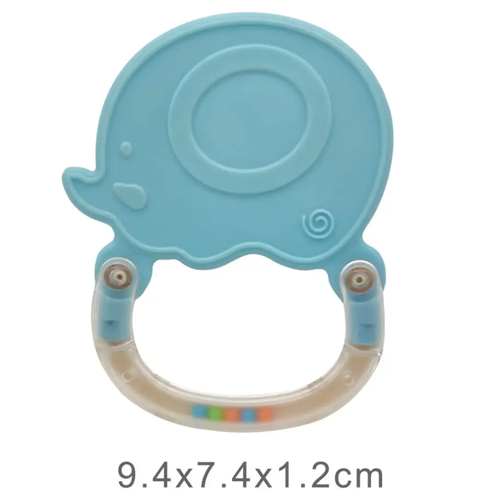 Sun Baby: Elefántos bébi rágóka és csörgő kép 2