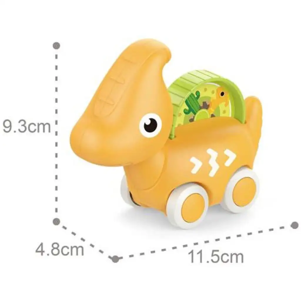 Sárga Paractylosaurus dínós járgány kép 2