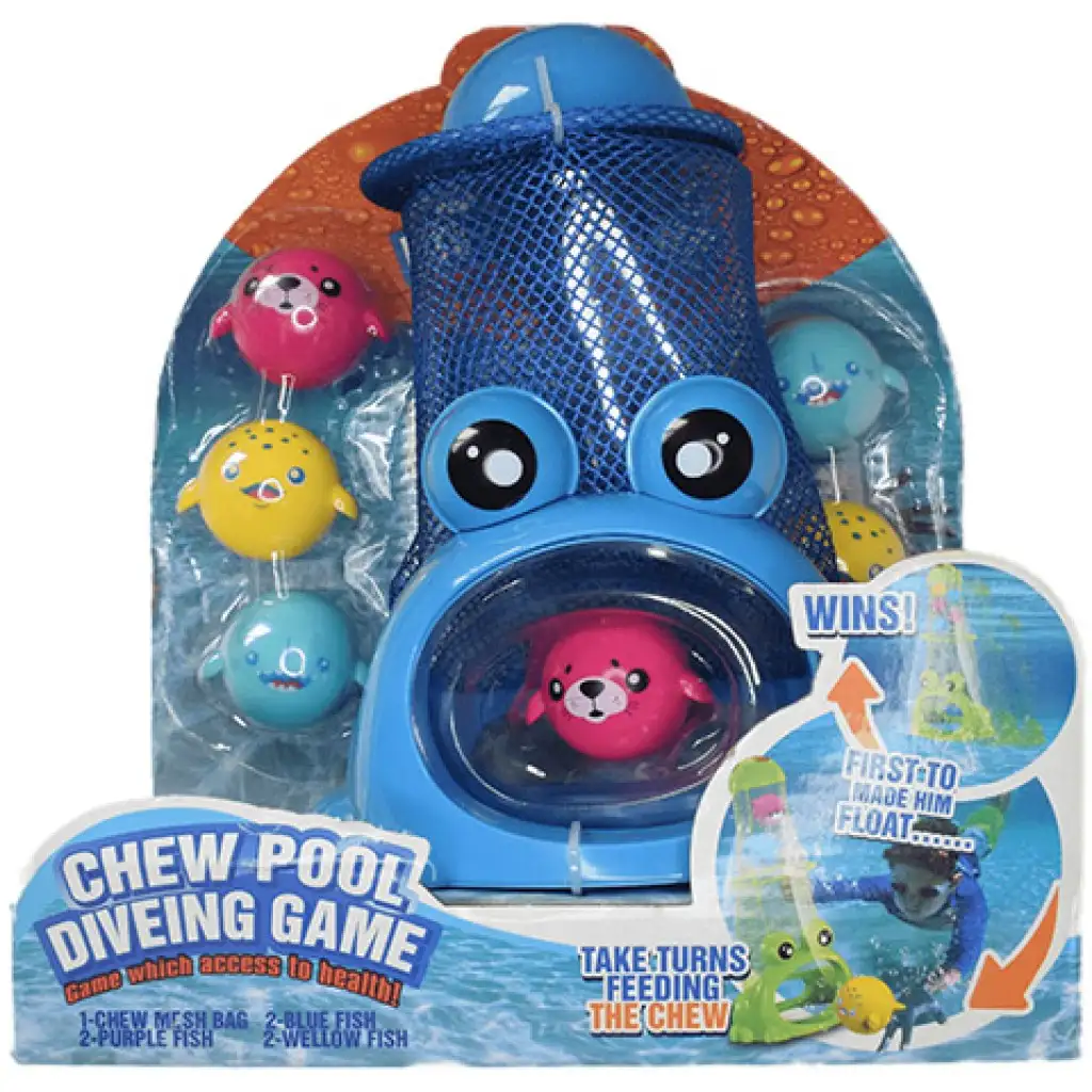 Búvár béka víz alatti ügyességi strandjáték szett kép 2