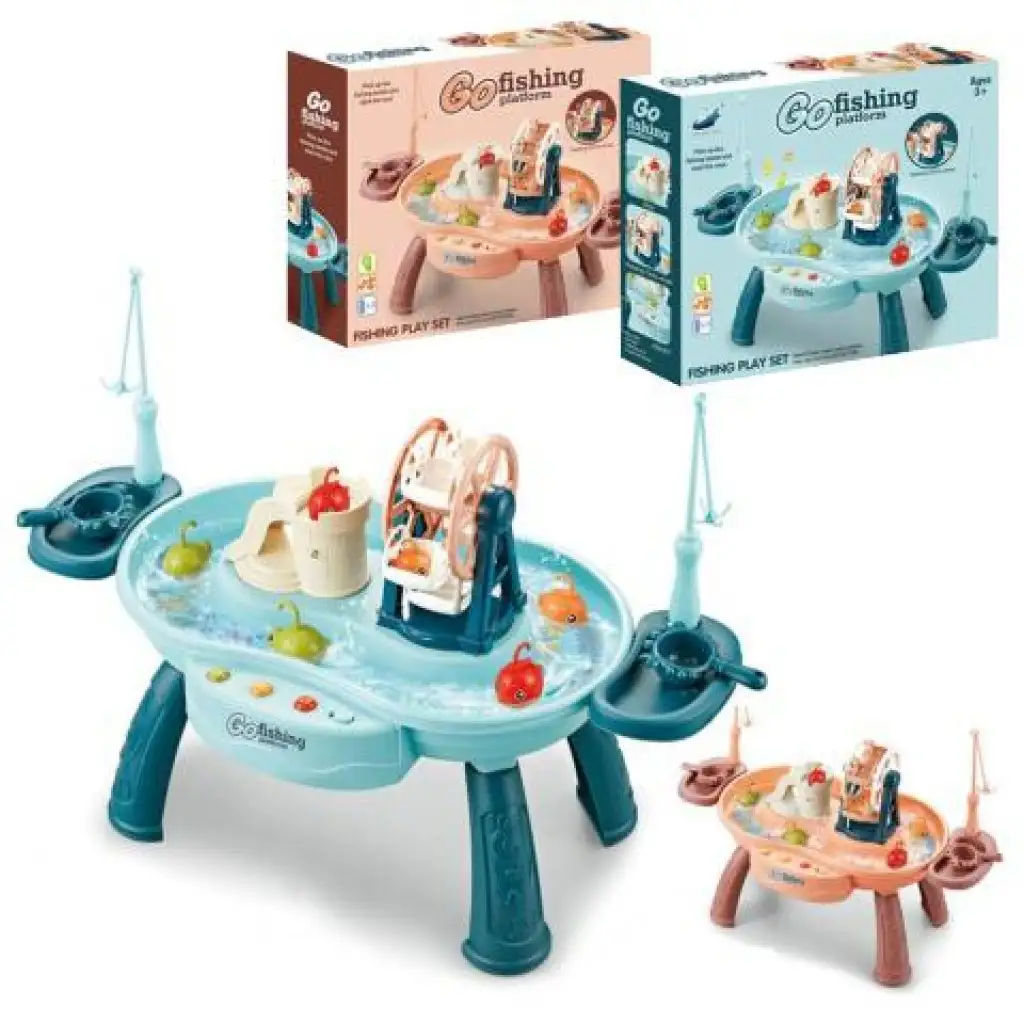 Irány Horgászni! horgászjáték medencével, víz forgatóval és hanggal