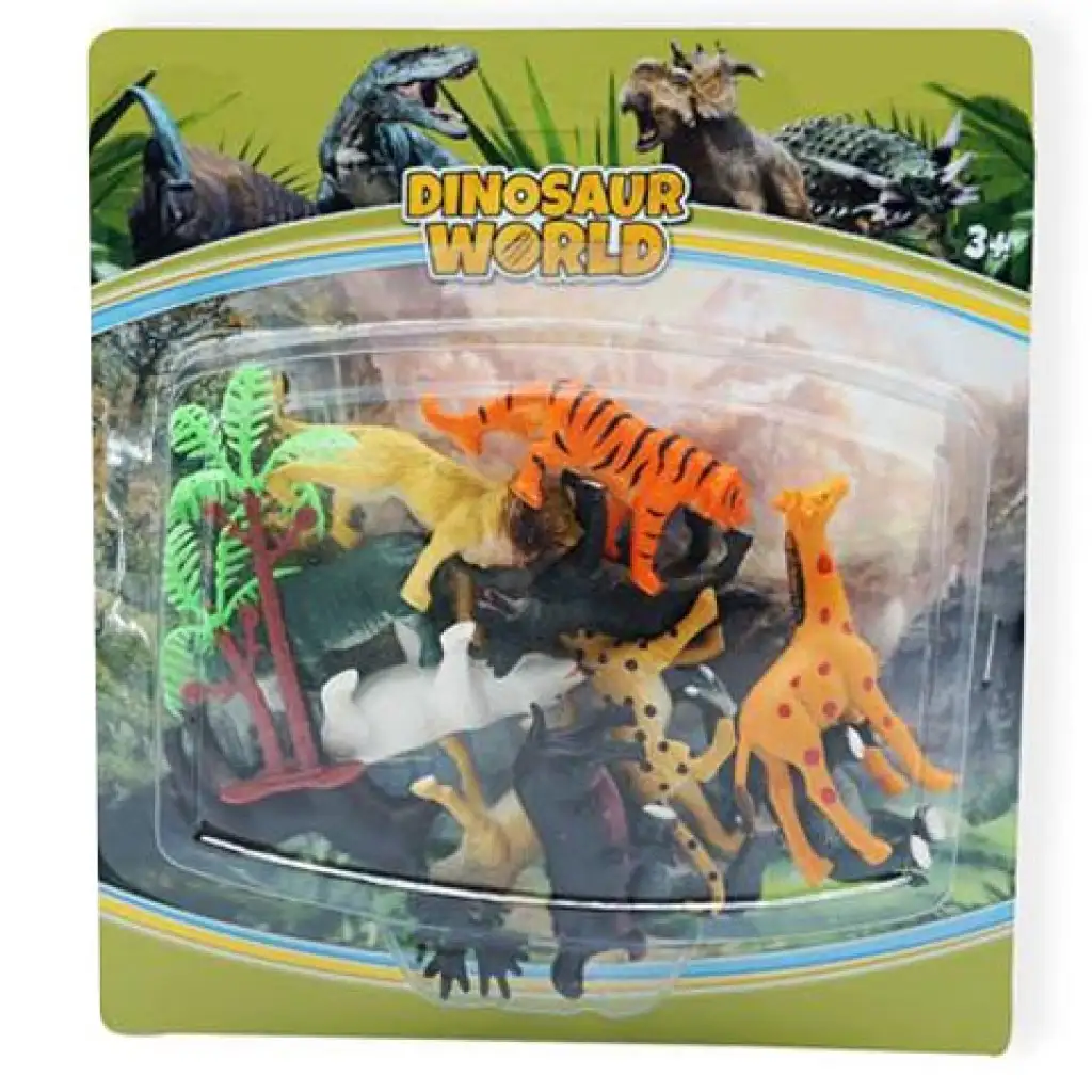 Dino World: Vadállatok figura szett