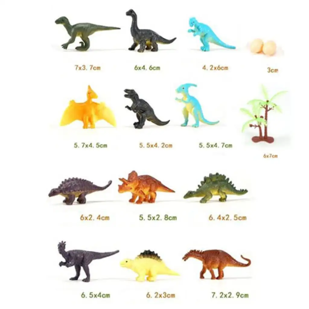 Dino World: Dinoszauruszok figura szett kép 2