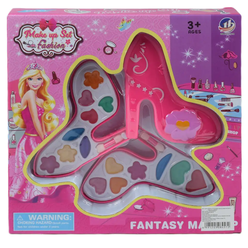 Make Up Set: Magassarkú formájú sminkpaletta szett krémes sminkekkel kép 8