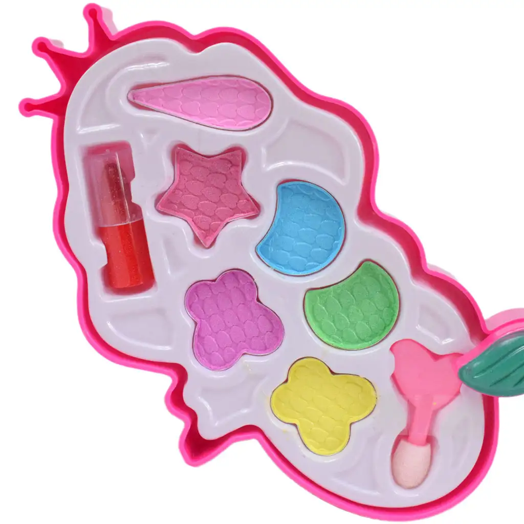 Make Up Set: Sellő formájú sminkpaletta rúzzsal kép 3