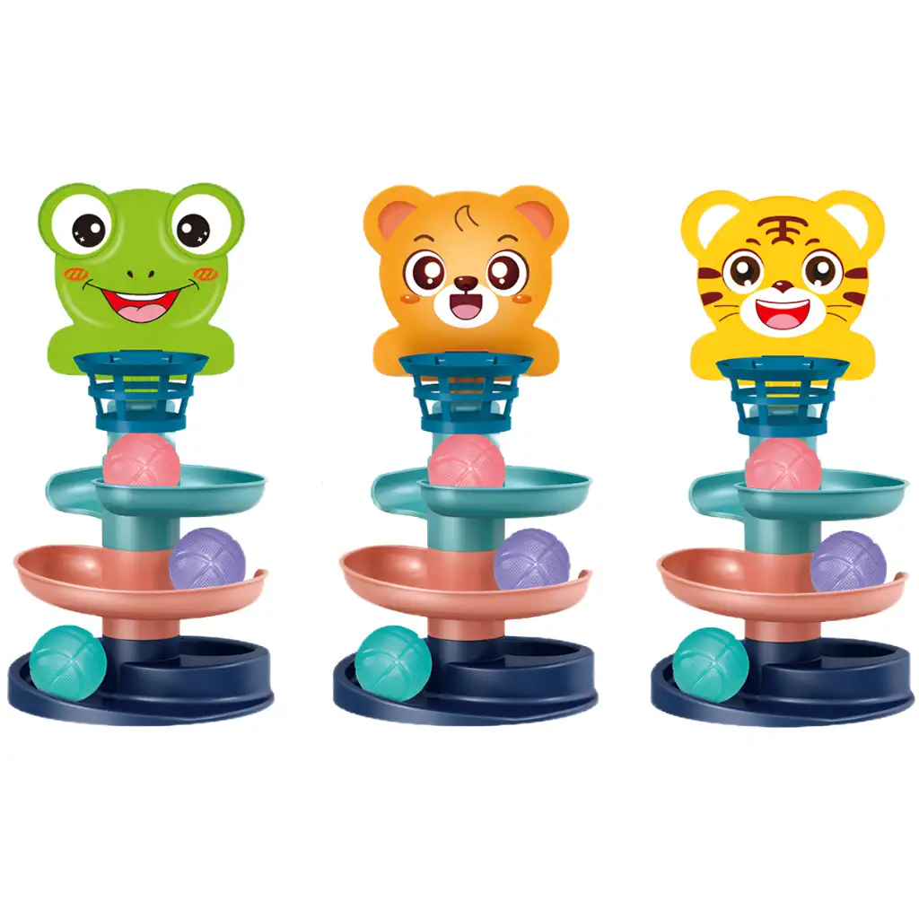 Ball Tower: Vidám állatos golyópálya többféle változatban 45x22cm 1db kép 2