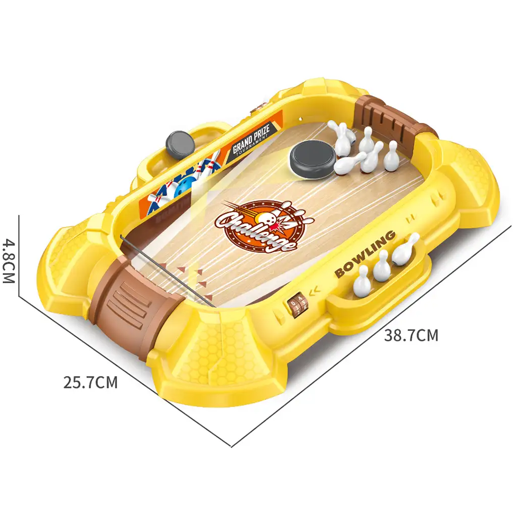 Bowling: Asztali bowling játékszett 26x39cm kép 2