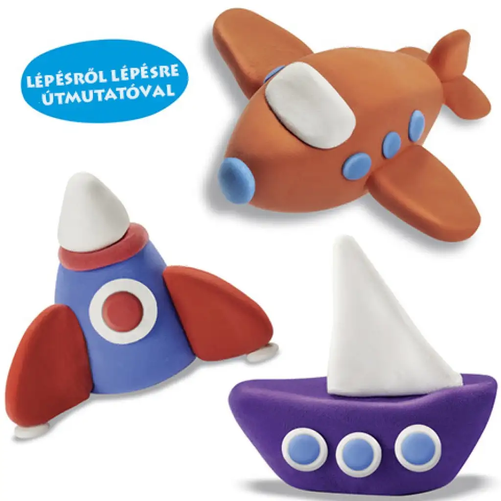 Modelight Járművek gyurma többféle változatban 30gr 1db - Carioca kép 2