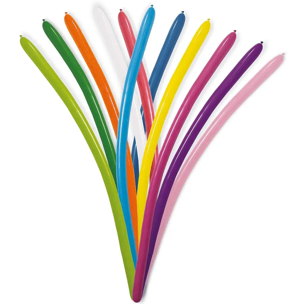 Modellezhető színes lufik – 15 db-os szett