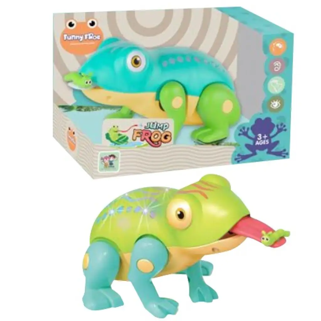 Mókás interaktív béka funkcióval több változatban