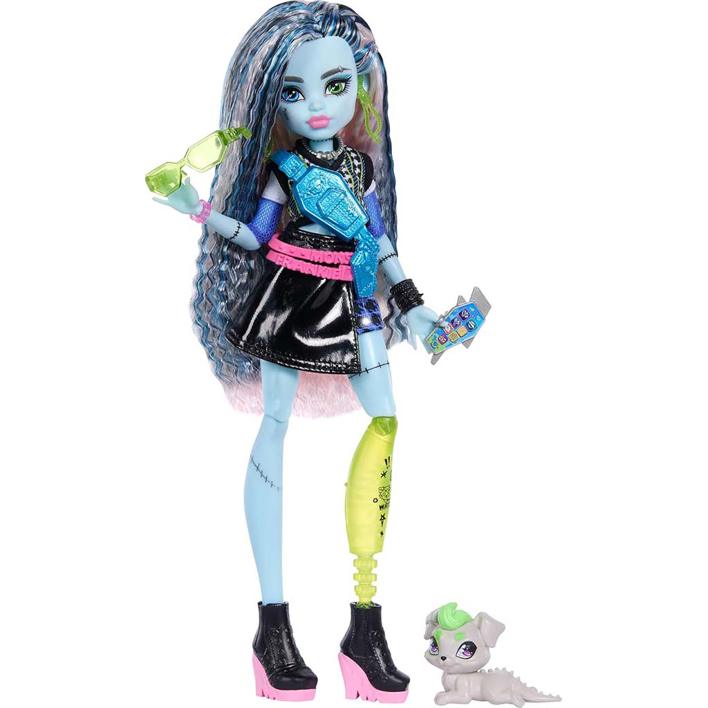 Monster High Frankie Stein baba kiegészítőkkel - Mattel kép 2