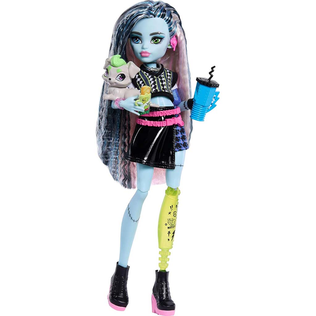 Monster High Frankie Stein baba kiegészítőkkel - Mattel kép 3