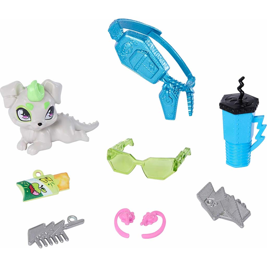 Monster High Frankie Stein baba kiegészítőkkel - Mattel kép 4