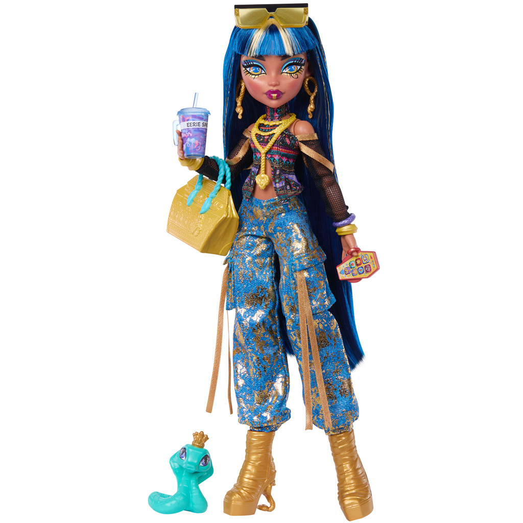 Monster High Cleo baba kiegészítőkkel - Mattel kép 2