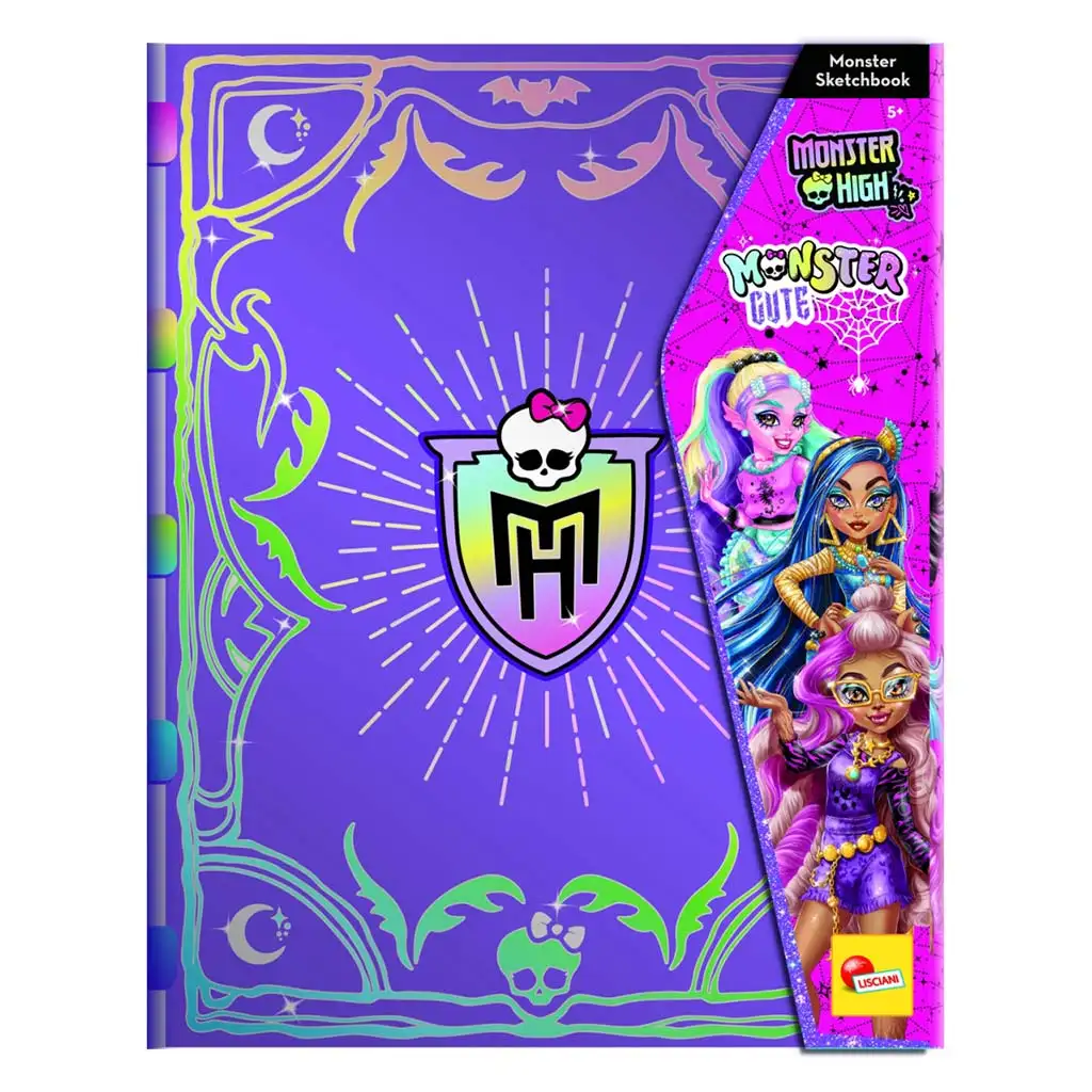 Monster High: Kreatív színező és öltöztető szett - Lisciani