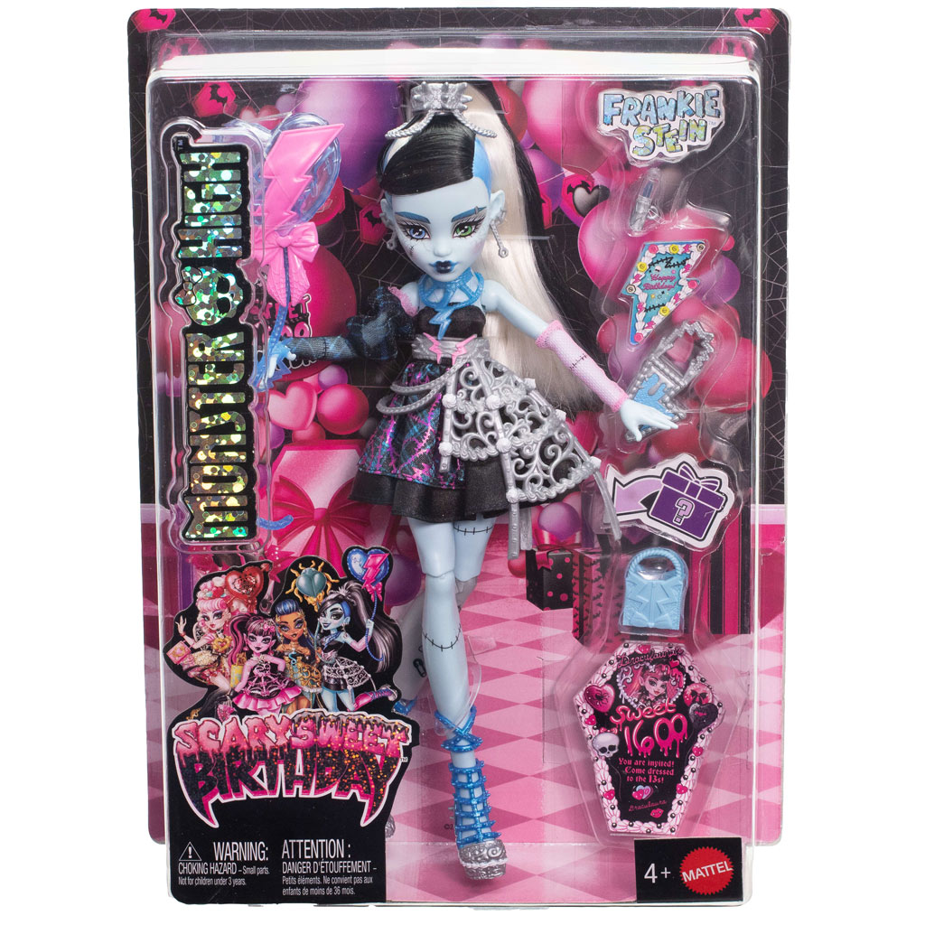Monster High: Scary Sweet Birthday misztikus mulatság Frankie baba - Mattel