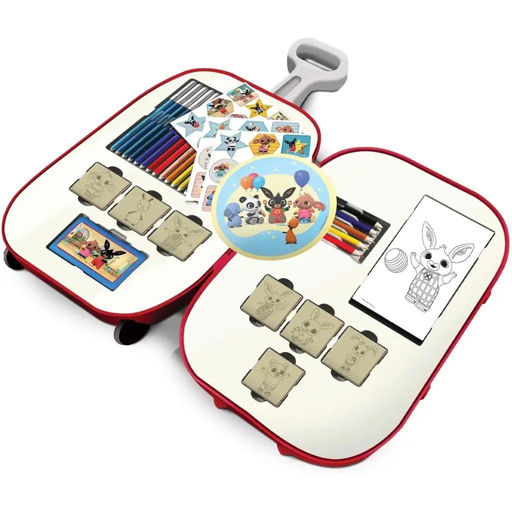 Bing és barátai nyomdaszett húzható bőröndben - Multiprint kép 2