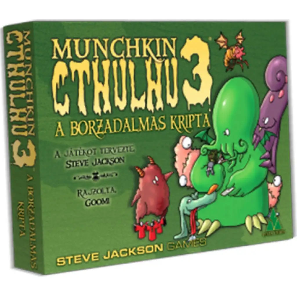 Munchkin Cthulhu 3 - A borzadalmas kripta társasjáték kiegészítő