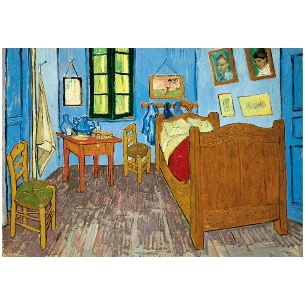 Museum Collection: Van Gogh - Van Gogh szobája Arles-ban 1000 db-os puzzle poszterrel - Clementoni kép 2