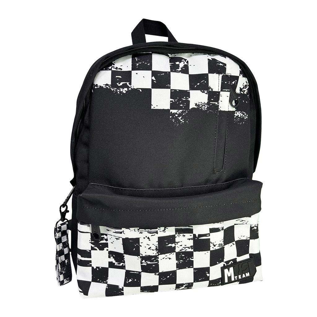 Luna: Must Team Chessboard lekerekített iskolatáska, hátizsák 32x17x42cm
