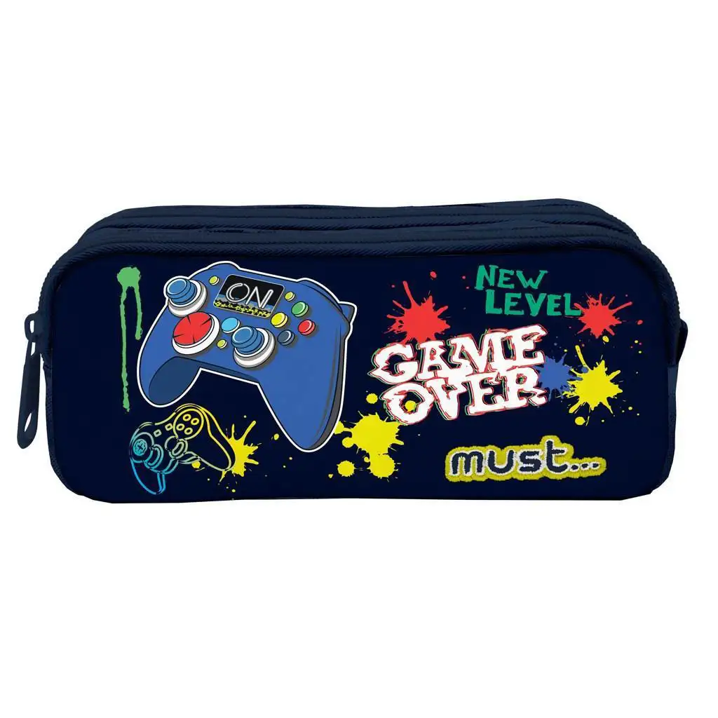 Luna: Must Game Over henger alakú, 2 szintes tolltartó