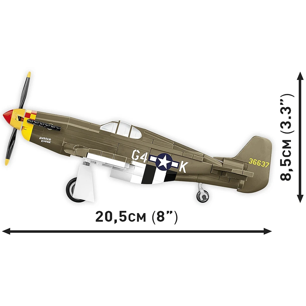 COBI: Mustang P-51B repülő építőjáték (5869) kép 4